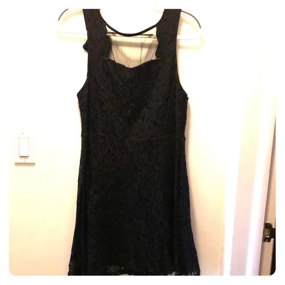 Black Lace Dress